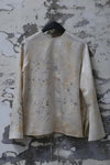 Mutedance 24 Spring and Summer Silk Printed Tops and Shirts Series MD-MD24SS165-LUO PM133 Nude